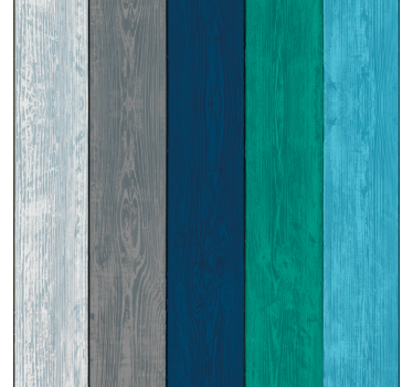 Papel pintado rayas verticales madera alicatada - TenVinilo