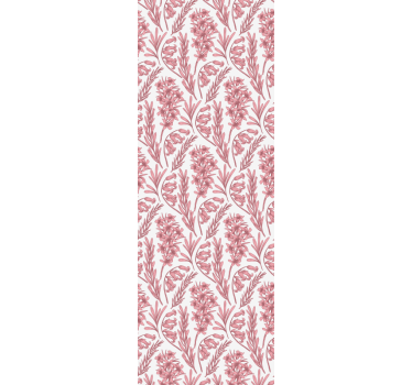 Papel pintado de flores Flores de loto rosa - TenVinilo