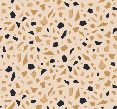 Papel pintado piedra Terrazo beige - TenVinilo
