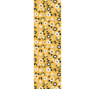 Papel tapiz flores característica floral del dormitorio - TenVinilo