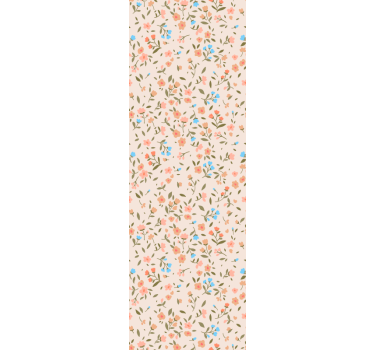 Papel tapiz flores dije de flor floral - TenVinilo