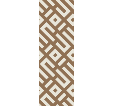 Papeles de pared modernos Diseño geométrico en tono tierra - TenVinilo