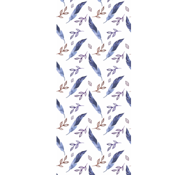 Papel tapiz flores patrón floral diagonal - TenVinilo