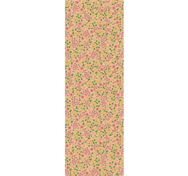 Papel tapiz flores delicia con motivos florales - TenVinilo