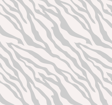 Papel pintado salón patrón cebra gris claro - TenVinilo
