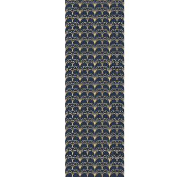 Papel tapiz geométrico arcos art deco - TenVinilo