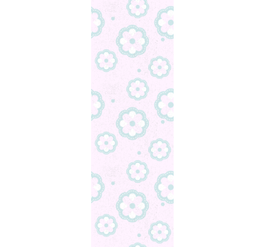Papel tapiz flores patrón floral suave - TenVinilo