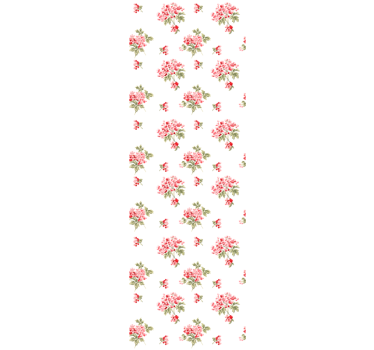 Papel tapiz flores patrón de arreglos vintage - TenVinilo