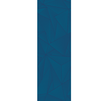 Papel pared naturaleza Patrón simple geométrico azul - TenVinilo