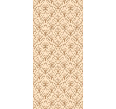 Papel tapiz oficina elegante motivo de abanico - TenVinilo