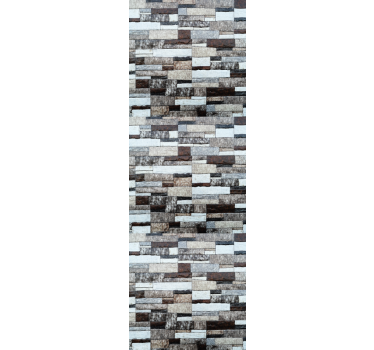 Papel pintado piedra Elegante imitación de piedra gris - TenVinilo