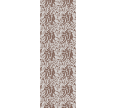 Papel pared naturaleza Hojas de terracota - TenVinilo