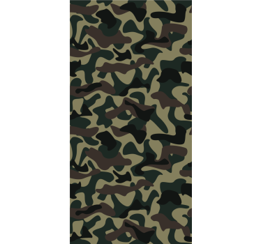 Papeles de pared modernos Patrón militar - TenVinilo