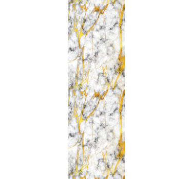 Papel pintado imitación marmol Elegante mármol gris y dorado - TenVinilo
