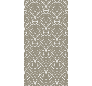 Papel tapiz moderno patrones de líneas curvas - TenVinilo