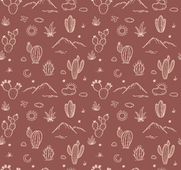 Papel tapiz terracotta paisaje de arizona - TenVinilo