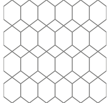 Papel tapiz geométrico patrón entrelazado - TenVinilo