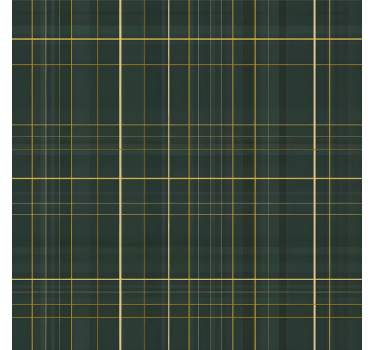 Papel tapiz cuadrados patrón escocés verde oscuro - TenVinilo