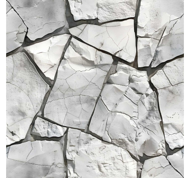 Papel tapiz piedra diseño gris - TenVinilo