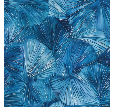 Papel tapiz moderno puntos visuales azules - TenVinilo