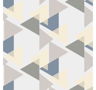 Papel tapiz moderno triangulos verticales - TenVinilo