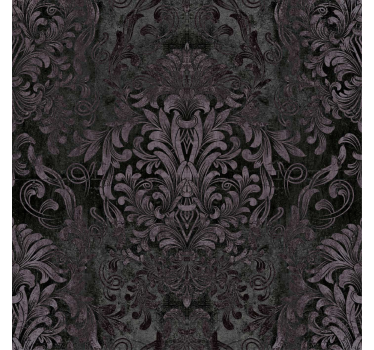 Papel tapiz barroco sombras oscuras - TenVinilo