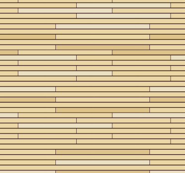 Papel pintado baño listones madera beige - TenVinilo