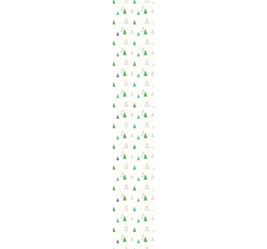 Papel pared triángulos de invierno nórdico - TenVinilo