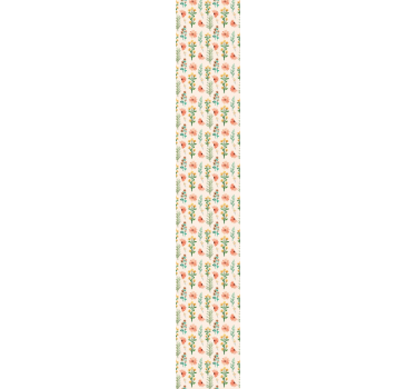 Papel pared flores con tonos acuarela - TenVinilo
