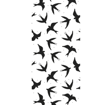 Papel pintado para comedor Pájaros volando - TenVinilo