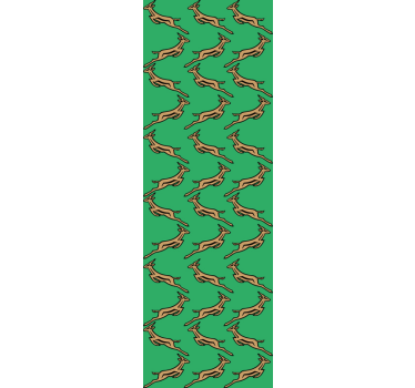 Papel tapiz animales gacelas corriendo - TenVinilo
