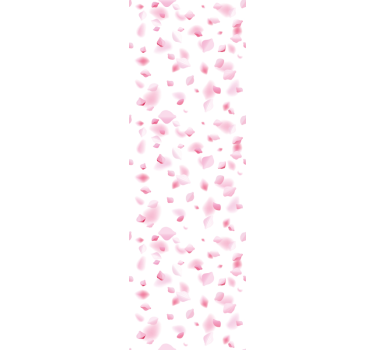 Papel pintado de flores de pétalos de rosa - TenVinilo