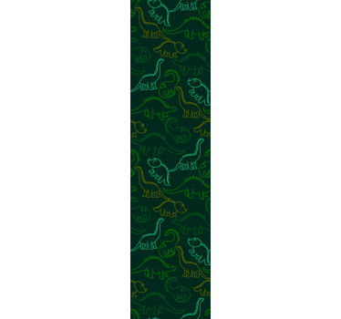 Papel tapiz dinosaurios garabatos de dinosaurios - TenVinilo