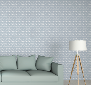 Papel pared con textura de nubes azules - TenVinilo