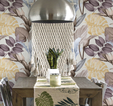 Papel pared naturaleza Plantas tropicales xxl - TenVinilo