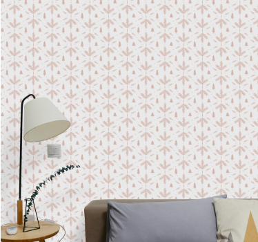 Papel pared nórdico Temporadas de estilo nórdico - TenVinilo