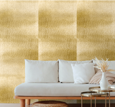 Papel pintado texturas Efecto dorado - TenVinilo