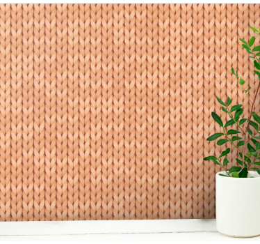 Papel pintado texturas Textil beige - TenVinilo