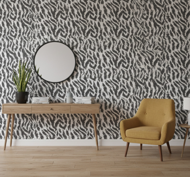 Papel tapiz animales concepto rayas de cebra - TenVinilo