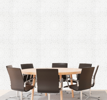 Papel tapiz oficina patrón de mosaico sutil - TenVinilo