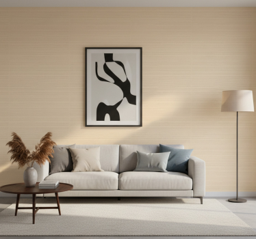 Papel tapiz moderno beige - TenVinilo