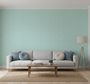 Papel tapiz moderno patrón de flechas geométricas - TenVinilo