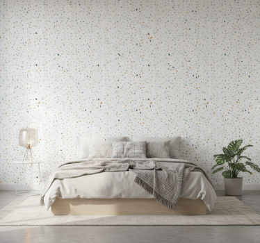 Papel tapiz textura estilo nórdico terrazzo - TenVinilo