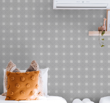 Papeles de pared Formas cuadradas sin costura - TenVinilo
