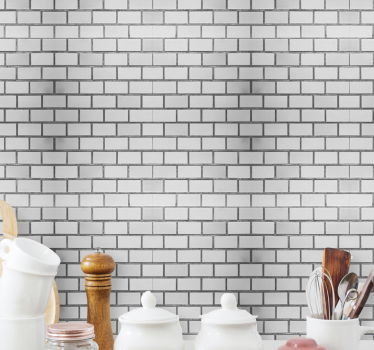 Papeles de pared modernos Azulejos de plata 3d - TenVinilo