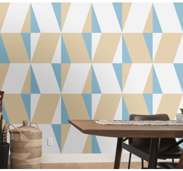Papeles de pared modernos Formas geométricas minimalistas - TenVinilo