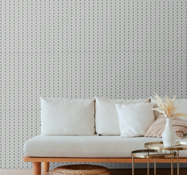 Papeles de pared modernos Patrón vertical gris minimalista - TenVinilo